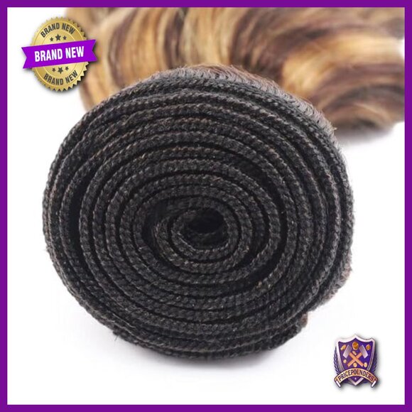Human Hair Extensions 3 Bundles Brazilian Virgin Loose Wave 50g